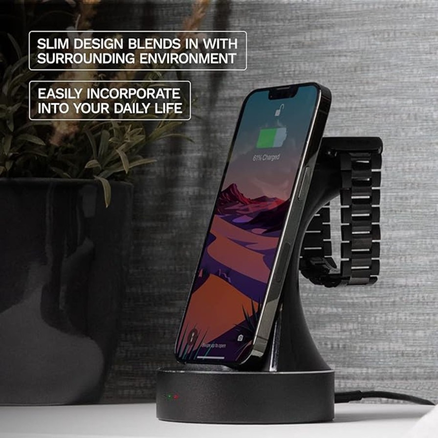 Accessories Case Mate Power Stations | Fuel 2 In 1 Wireless Charging Stand