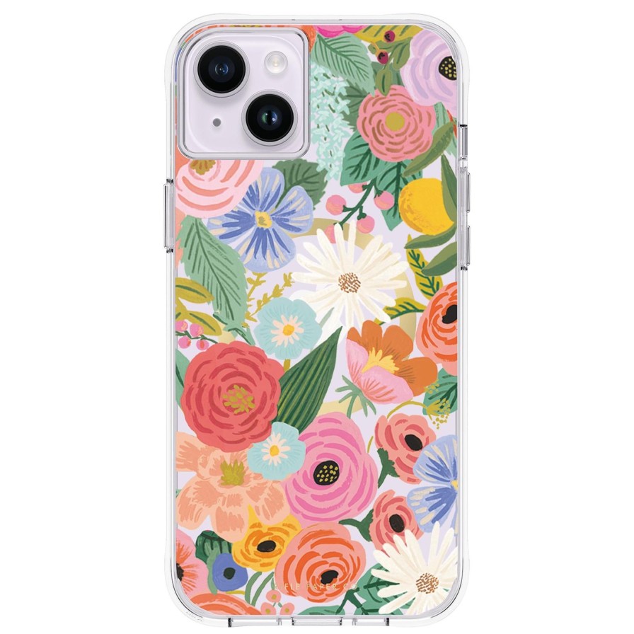 Phone Cases Case Mate Iphone 14 Plus | Rifle Paper Co. Garden Party Blush (Magsafe)