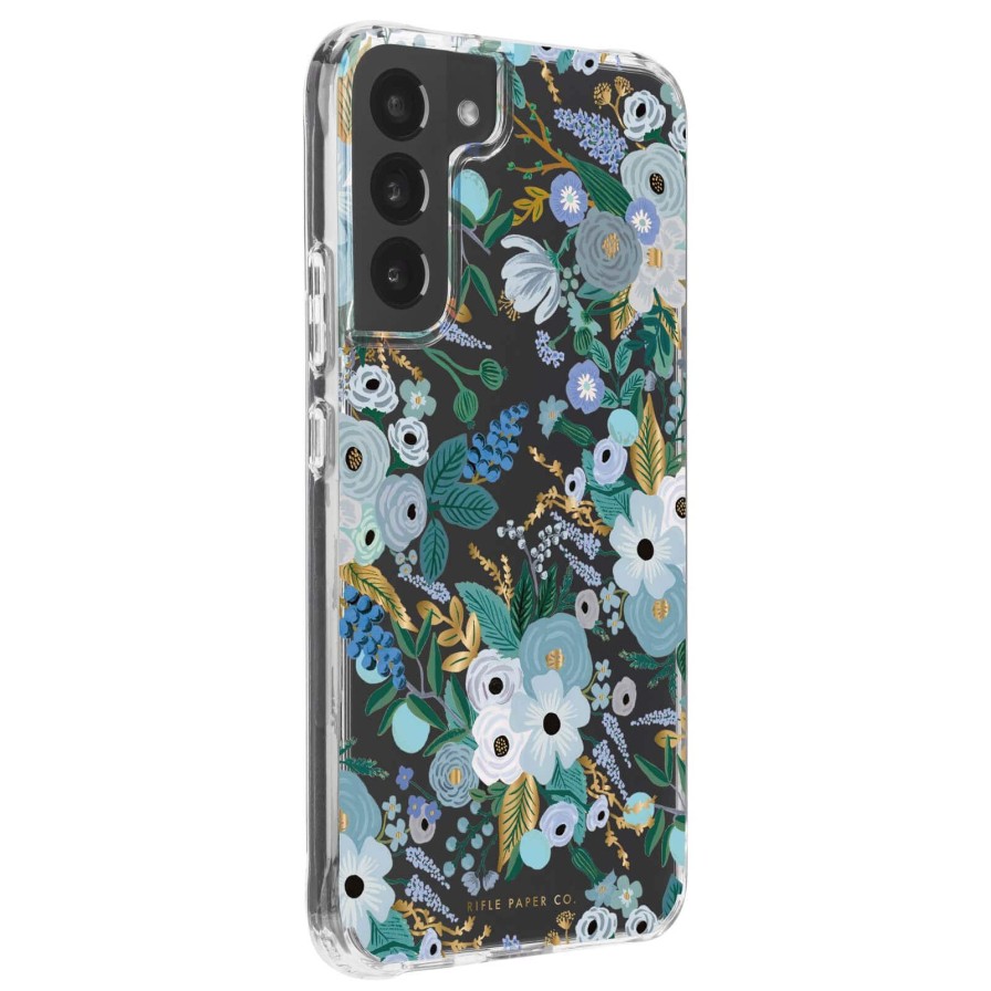 Phone Cases Case Mate Galaxy S22+ | Rifle Paper Co. (Garden Party Blue)